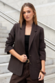 F&F Among The Brave Diploma Vent Sleeve Blazer