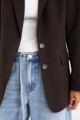 F&F Among The Brave Diploma Vent Sleeve Blazer