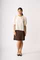 OH3 Rib & Pleat Top