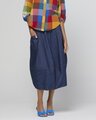 Boom Shankar Guru Skirt Dark Denim
