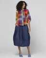 Boom Shankar Guru Skirt Dark Denim