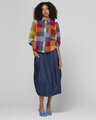 Boom Shankar Guru Skirt Dark Denim