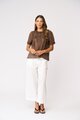 Foil Frill Of It Blouse