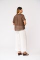 Foil Frill Of It Blouse