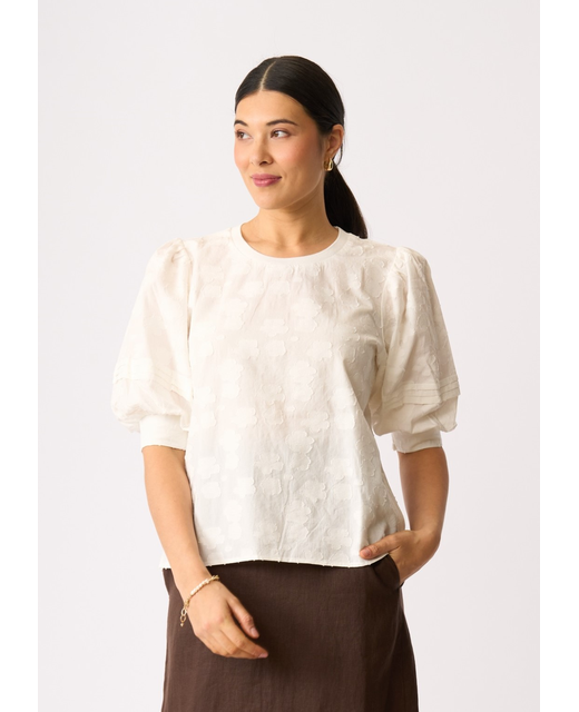 OH3 Rib & Pleat Top