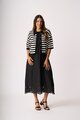 Foil Stepped Cardigan