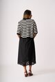 Foil Stepped Cardigan