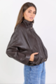F&F Stories Be Told Ensemble Faux Leather Jacket