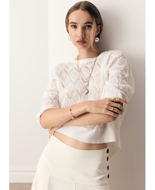 Pol Rosin Pointelle Tee