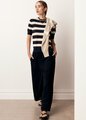 Pol Darcey Stripe Knit Tee 