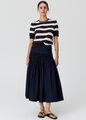 Pol Darcey Stripe Knit Tee 