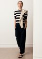 Pol Darcey Stripe Knit Tee 