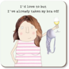 Rosie Made A Thing - Bra Off Coaster