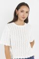 F&F Ivy + Jack Dainty Lace Knit Tee