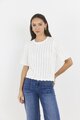 F&F Ivy + Jack Dainty Lace Knit Tee
