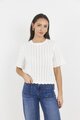 F&F Ivy + Jack Dainty Lace Knit Tee