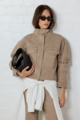 F&F Stories Be Told Crafted Funnel Neck Denim Jacket