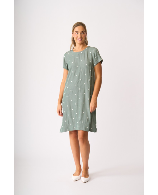 Oh3 Spot On A Line Dress