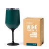Huski Wine Tumbler Deep Teal