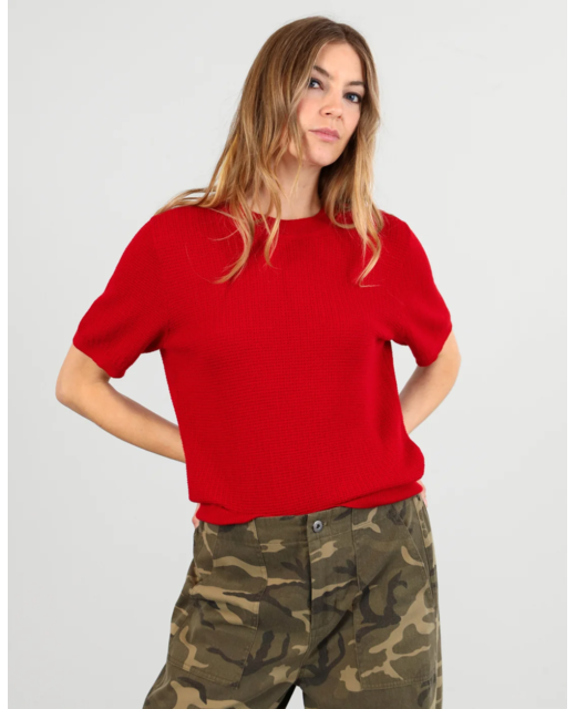Storm Textured Merino Tee