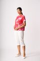 Foil Pleat Neck Top