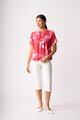 Foil Pleat Neck Top