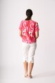 Foil Pleat Neck Top