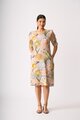 Foil Trim Time Dress