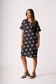 Preen Back Pleat Dress