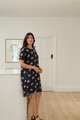 Preen Back Pleat Dress