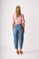 OH3 Check & Lace Blouse