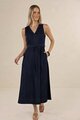 Humidity Ivy Denim Midi Dress