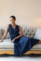 Humidity Ivy Denim Midi Dress