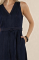 Humidity Ivy Denim Midi Dress
