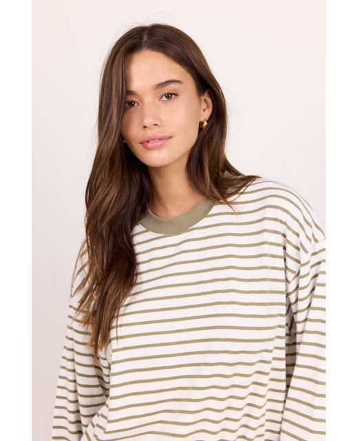 Stories Be Told Unite Stripe LS Tee