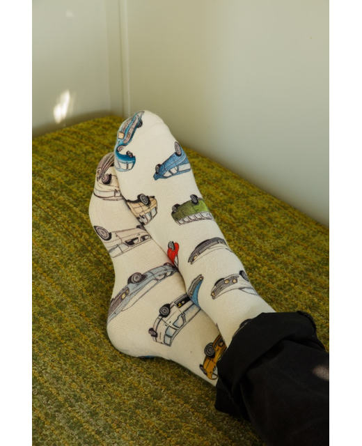 MOANA RD NZ Vintage Car Socks