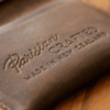 Parisian Leather Folded Card Wallet