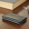 Parisian Leather Folded Card Wallet