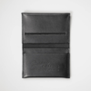 Parisian Leather Folded Card Wallet