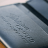 Parisian Leather Folded Card Wallet