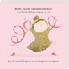 Rosie Made A Thing - Friendship Dance Card
