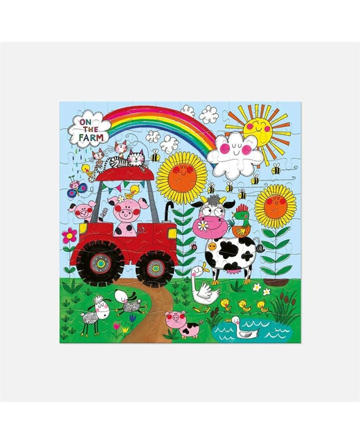 Live Wires On The Farm 80 Pc Puzzle