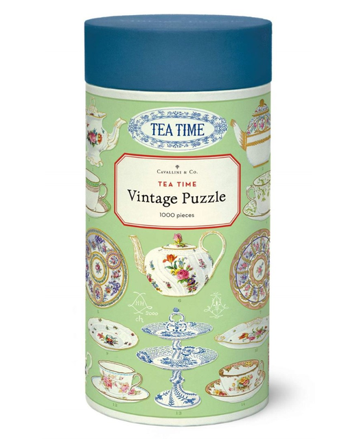 Live Wires Tea Time 1000pc Vintage Puzzle