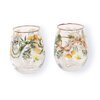 Live Wires Golden Hour Set of 2 Glass Tumblers