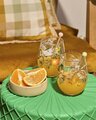 Live Wires Golden Hour Set of 2 Glass Tumblers