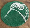 Live Wires Kiwi on Green Coasters Set of 4