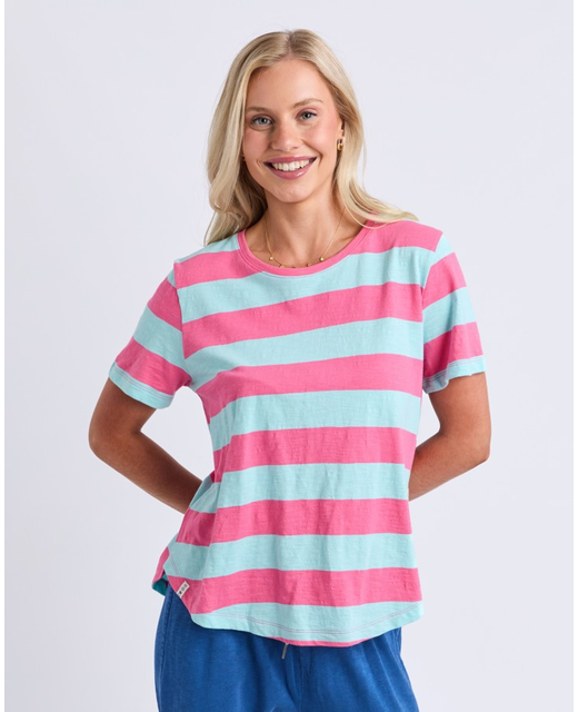 Elm Spritz Stripe S/S Tee