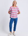 Elm Spritz Stripe S/S Tee