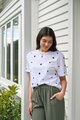 Memo Embroidered Fun TShirt