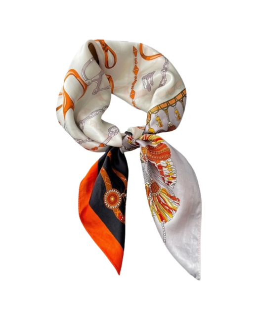 Carter Equestrian Tassel & Bit Scarf